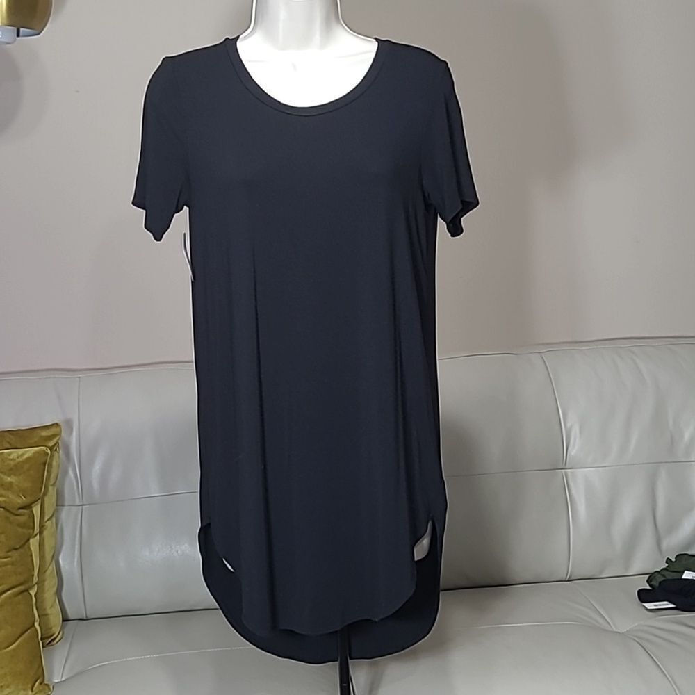 @danniejbdb 4 Daily Ritual Jersey Short Sleeve Shirts W/ S High-Low Tunic NWT - Picture 7 of 15